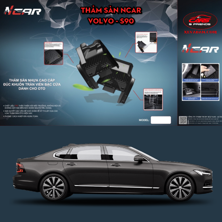 Thảm sàn Ncar cho VOLVO S90